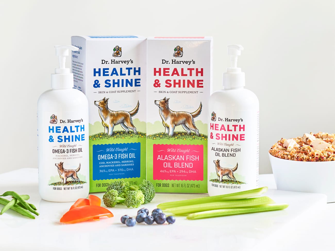 A group of products