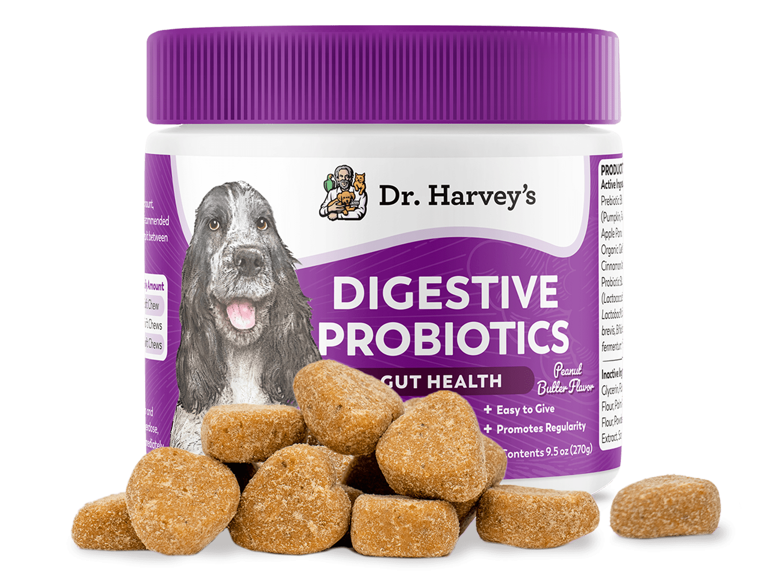 Natural Hip & Joint Mobility Soft Chews for Dogs Dr. Harvey's