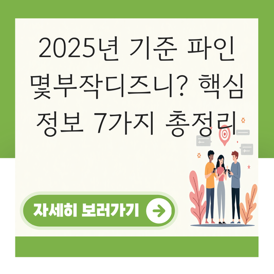 파인 몇부작디즈니 대표 이미지