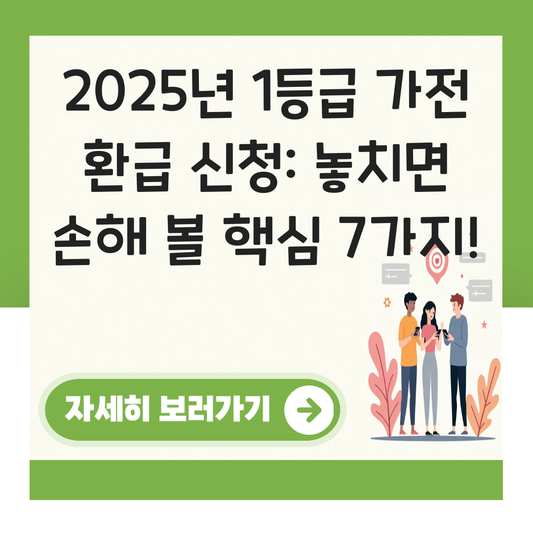 1등급 가전 환급 신청 대표 이미지
