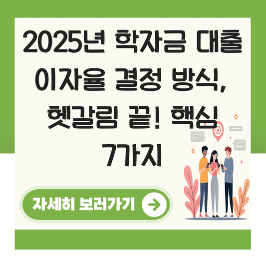 학자금 대출 이자율 결정 방식 대표 이미지