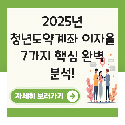 청년도약계좌 이자율 대표 이미지