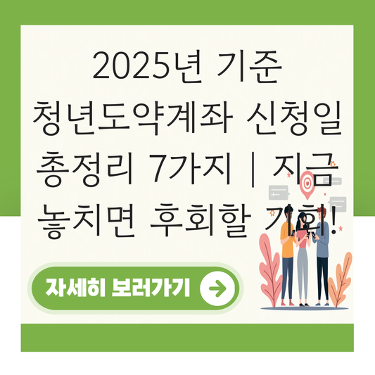 청년도약계좌 신청일 대표 이미지