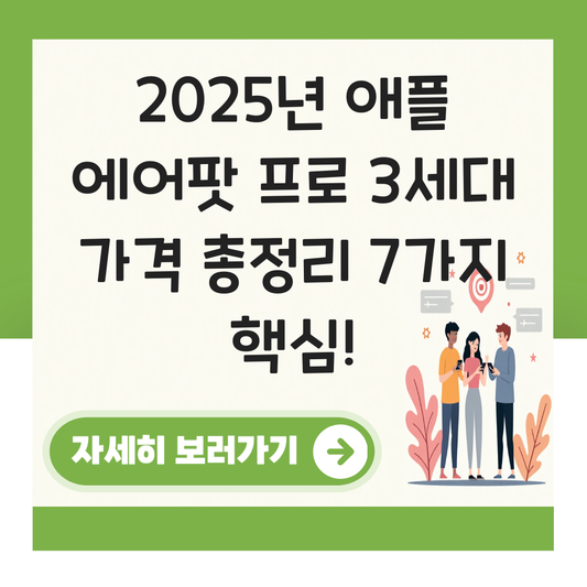 애플 에어팟 프로 3세대 가격 대표 이미지