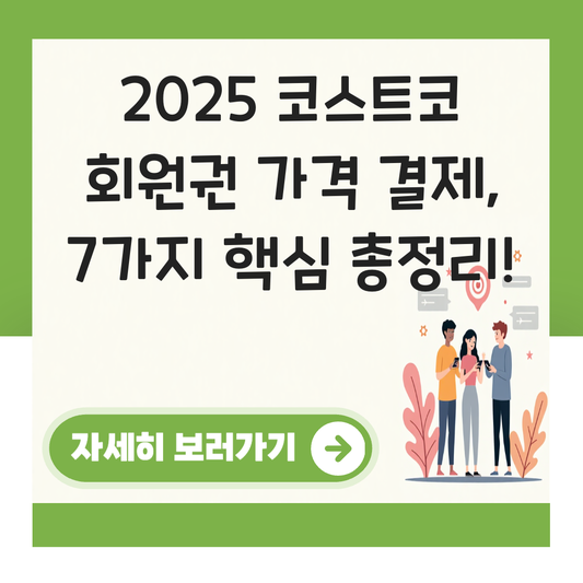 코스트코 회원권 가격 결제 대표 이미지