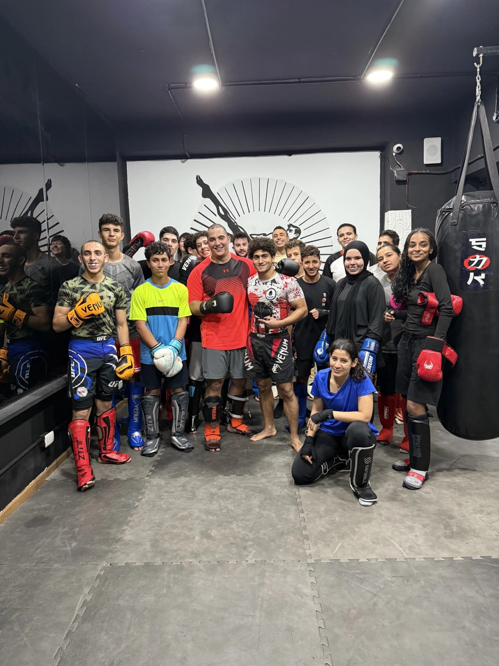 MMA Training Session Cairo - SK Martial Arts Academy