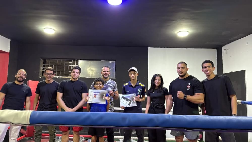 Inhouse Kickboxing Competition Vol 2 Cairo - Fight Scene 15