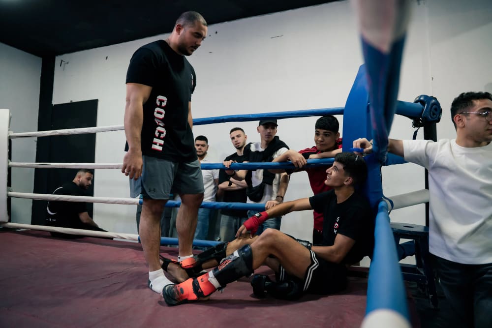 Inhouse Kickboxing Competition Vol 2 Cairo - Fight Scene 9