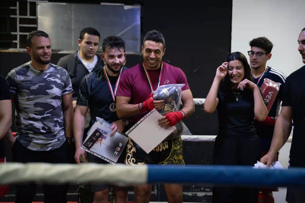 Inhouse Kickboxing Competition Vol 2 Cairo - Fight Scene 12