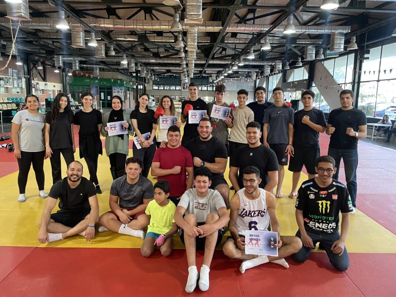 SK Martial Arts Academy Dokki branch at the Shooting Club, Cairo