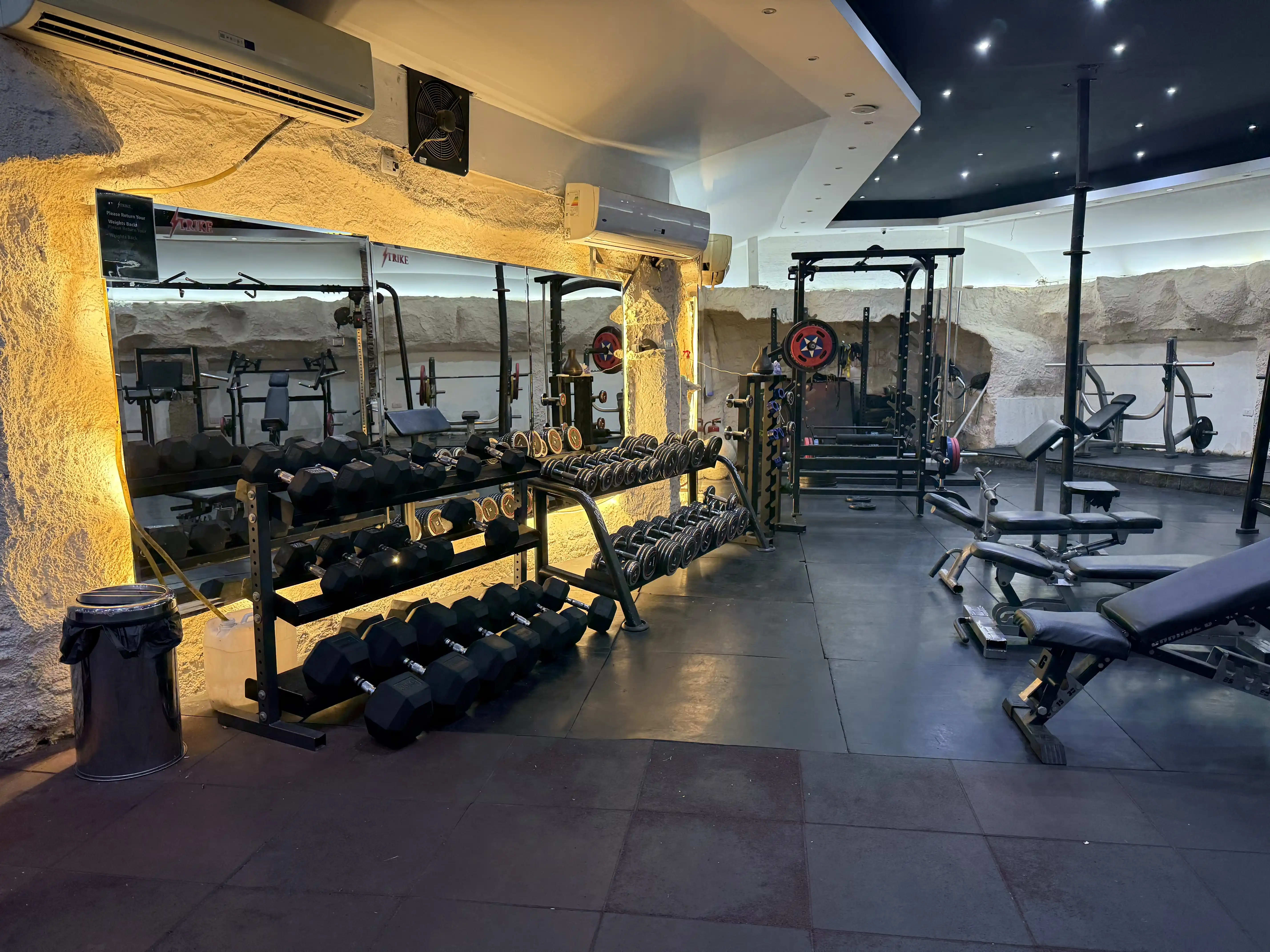 Gym functional training section