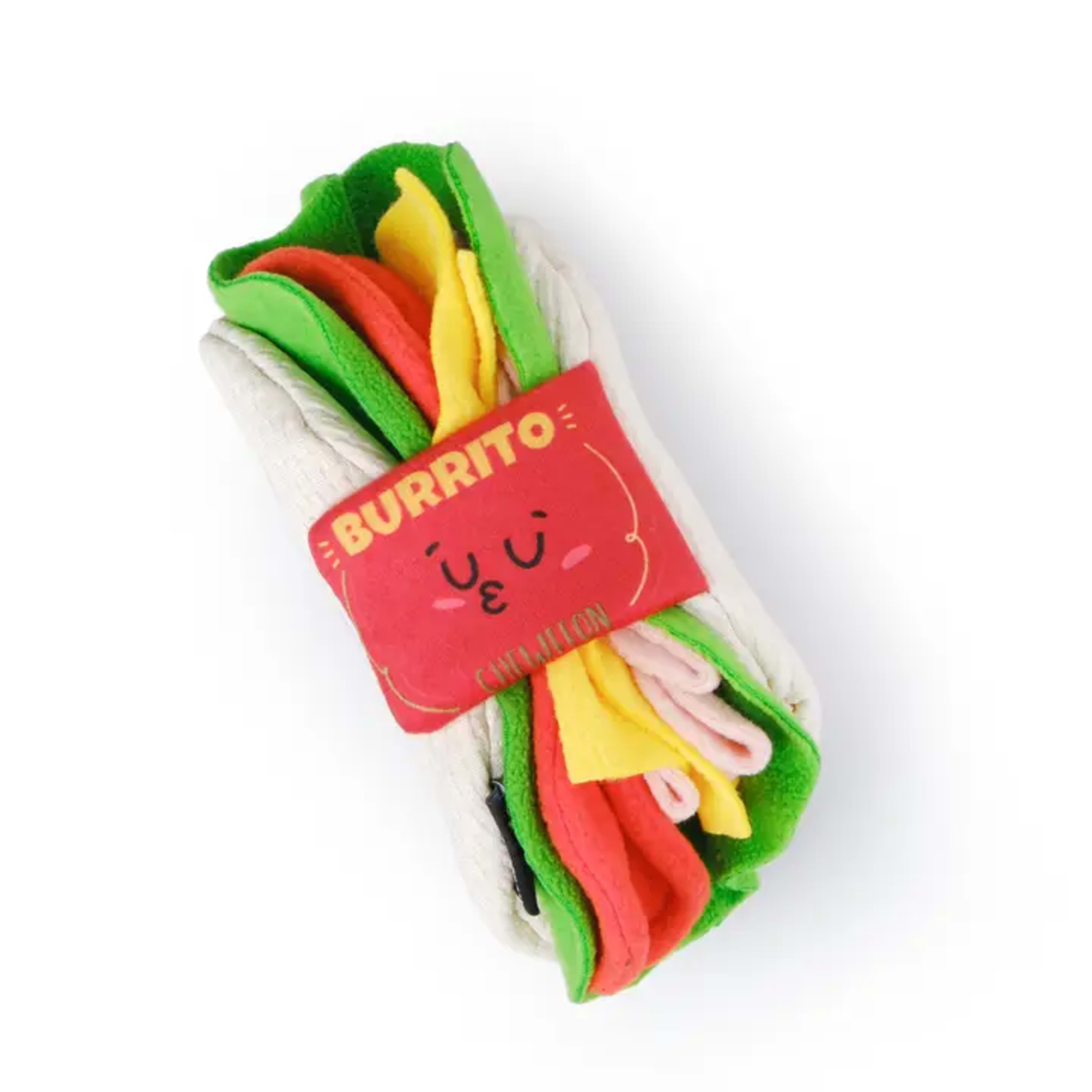 Burrito snuffle toy for pets