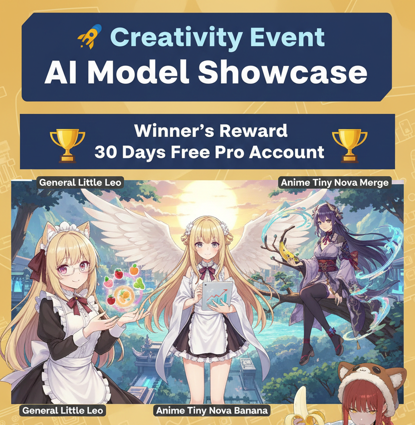 🚀 Creativity Event: AI Model Showcase 🚀