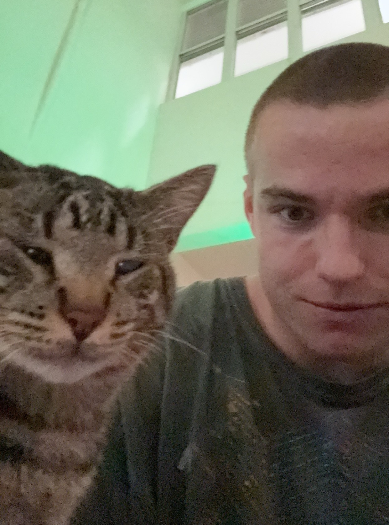 Me and my cat friend Tigre