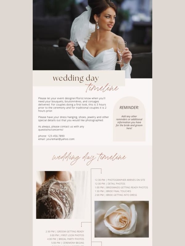 Screenshot of e-mail template project 2 of 14