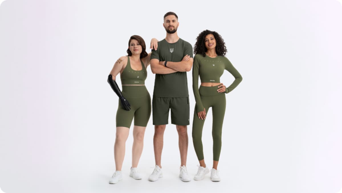 Charity collection of sportswear