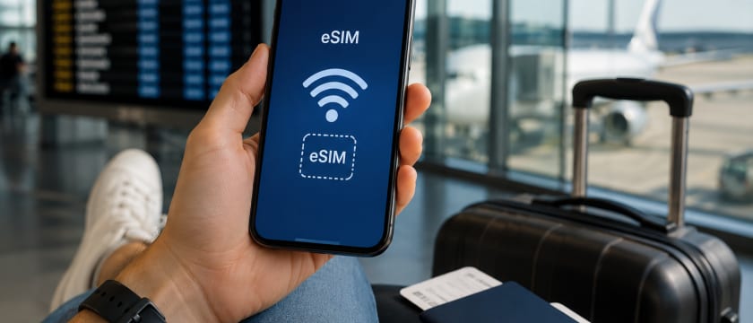 eSIM для путешествий: как работает цифровая SIM за границей