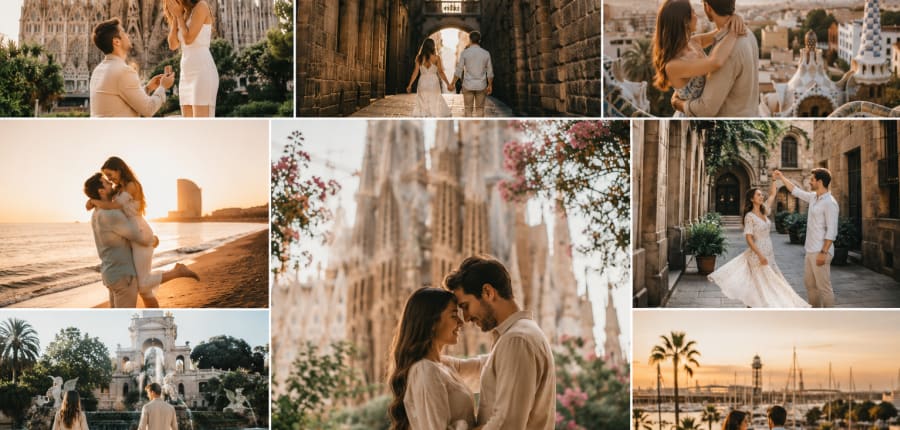 Photographer in Barcelona for Elegant and Natural Vacation Portraits