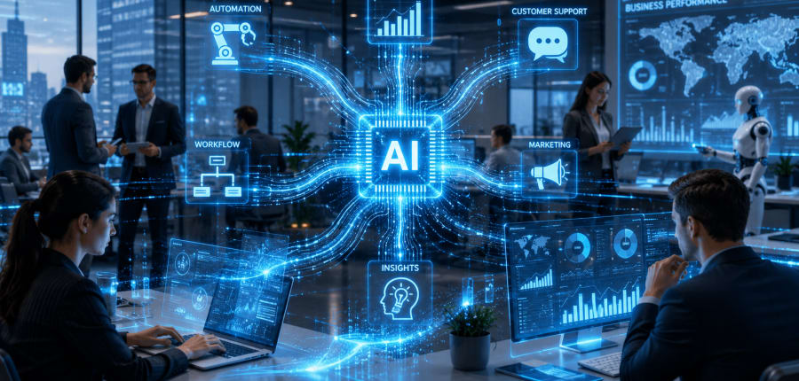 Услуги по внедрению искусственного интеллекта: обзор решений 2026
