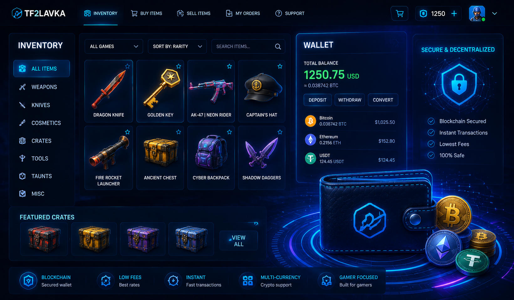 Покупка и продажа ключей TF2: сравнение способов оплаты