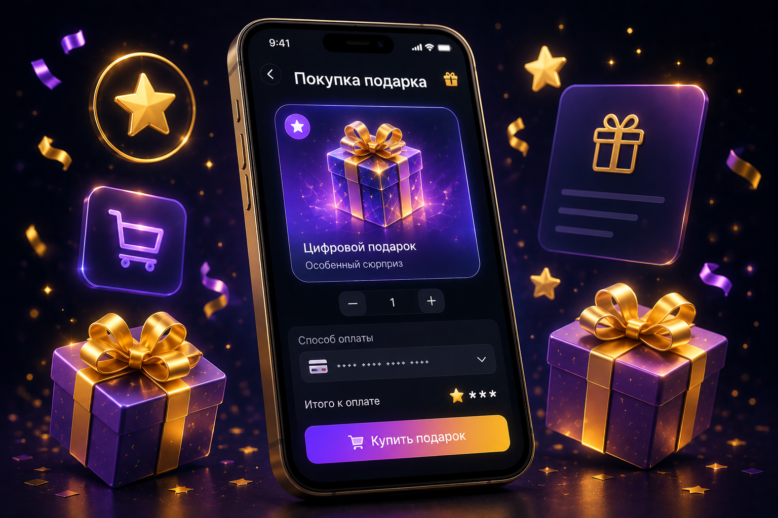 Покупка Telegram Stars: от выбора количества до зачисления