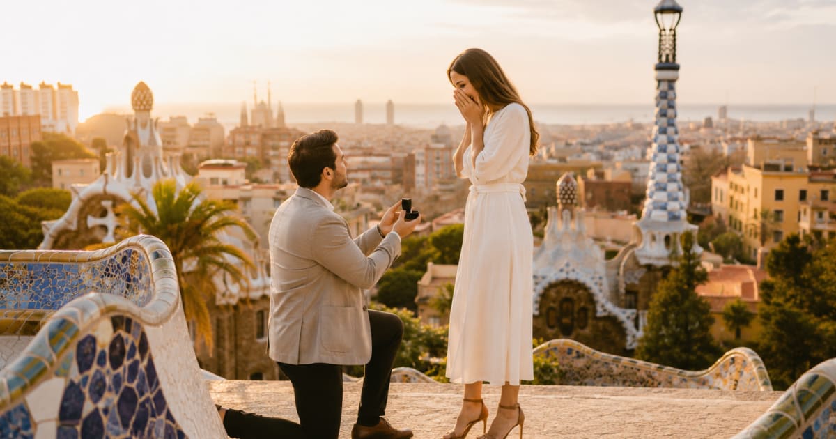 Refined Portrait Photography in Barcelona, Spain with a Local Touch