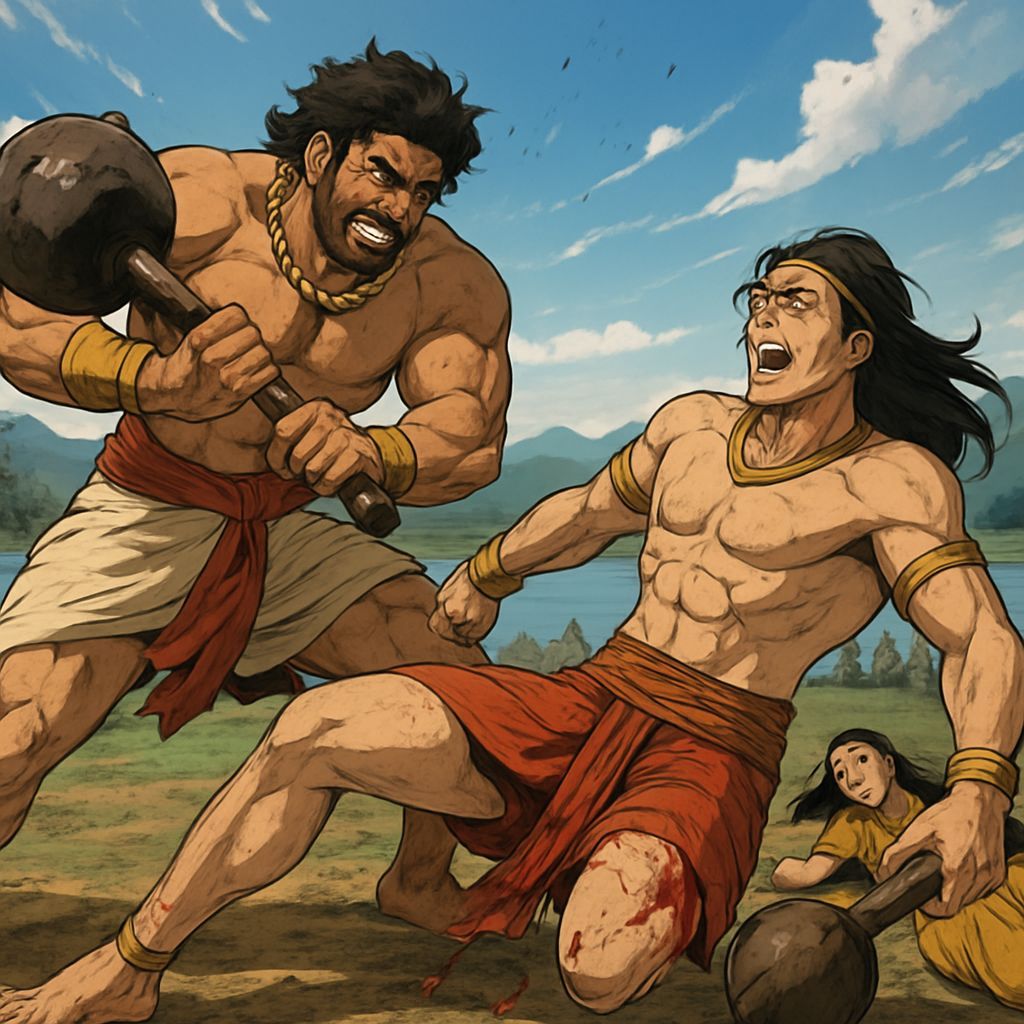 Duryodhana's Defeat