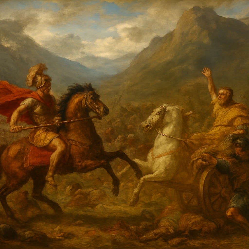 Issus: The King Flees