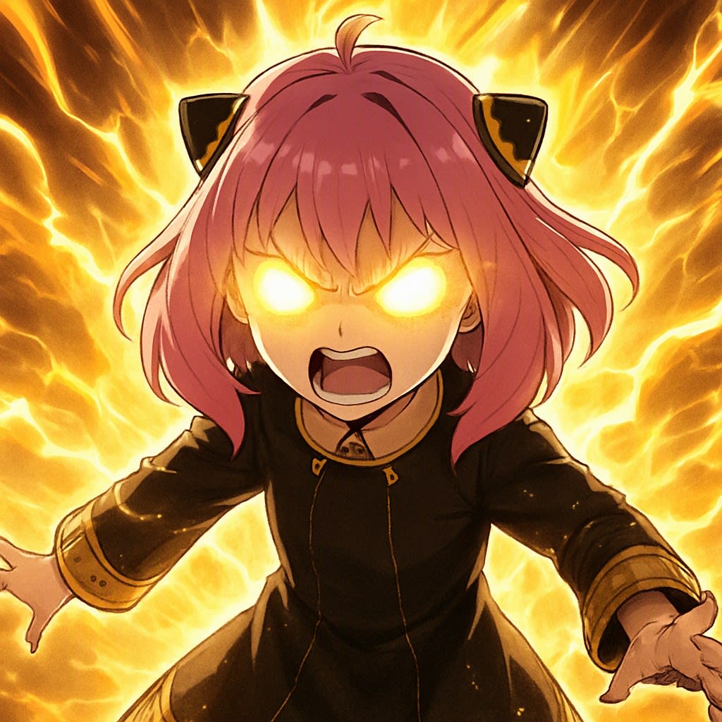 Enraged Anya