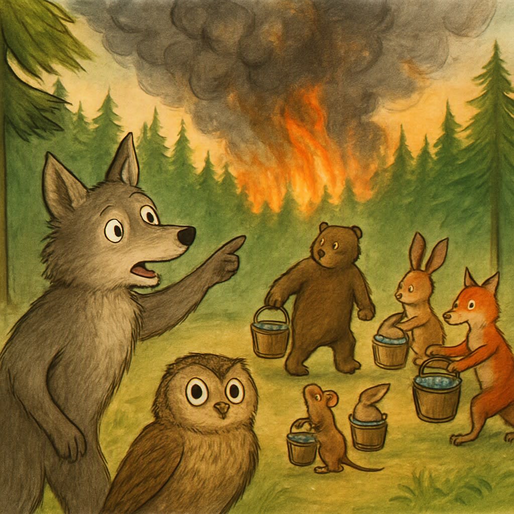 A Forest Fire