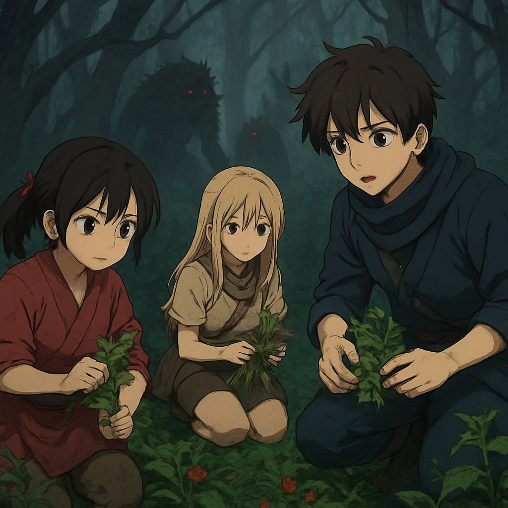 Gathering Herbs