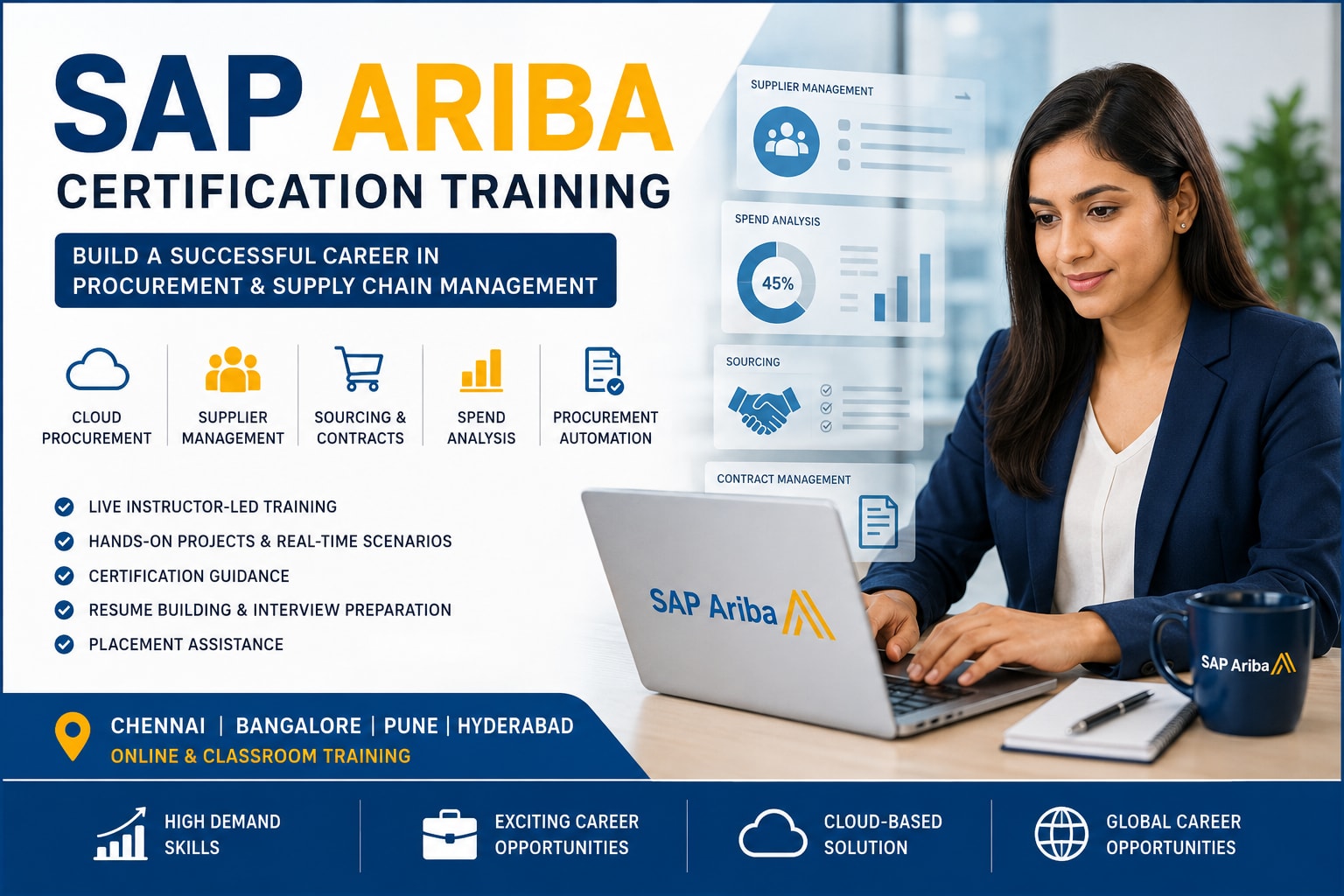 SAP Ariba Certification Training in Chennai, Bangalore, Pune & Hyderabad