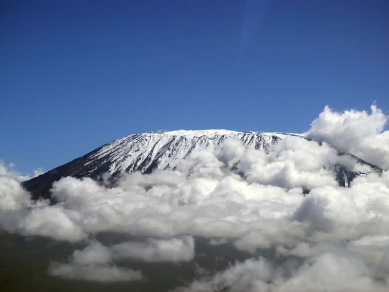 High camp on Kilimanjaro