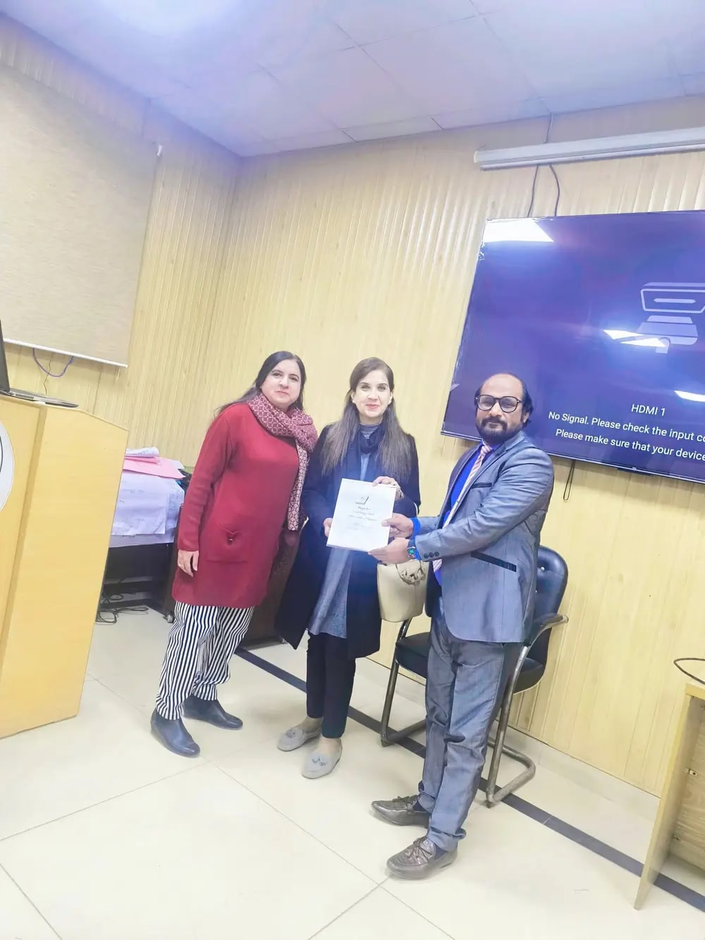 Official recognition