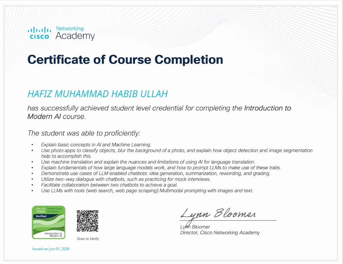 AI Certificate