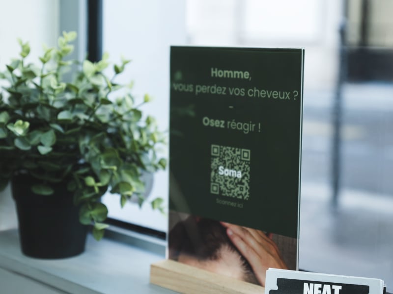 Salon Neat Barber - Fenêtre