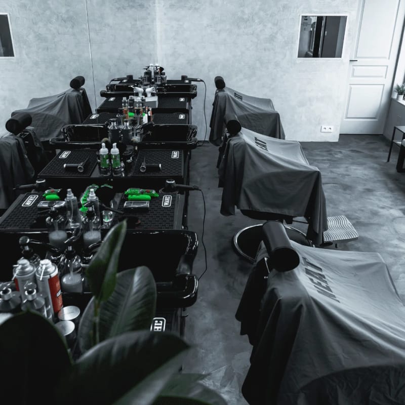 Salon Neat Barber - Zone d'accueil