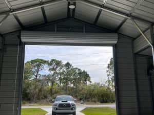 Commercial garage door