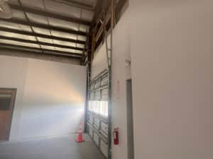 Commercial door interior