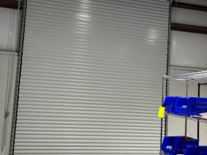 Commercial roll-up installation