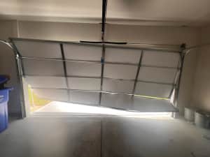 Off-track door interior