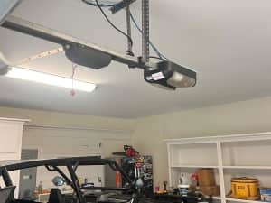 Opener in recreational garage