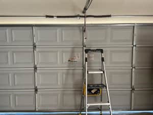 Garage door spring repair