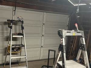 Professional garage door opener setup