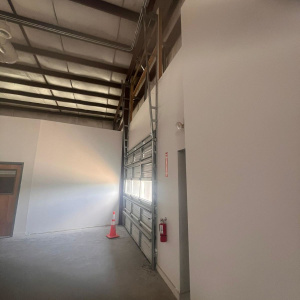Commercial door interior