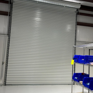 Commercial roll-up installation