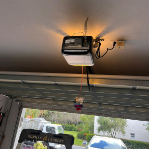 Complete opener installation