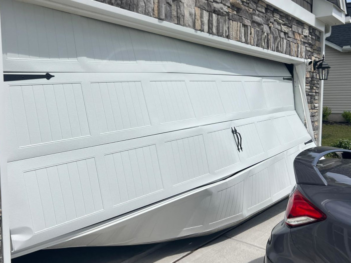 Off-track repair on luxury home