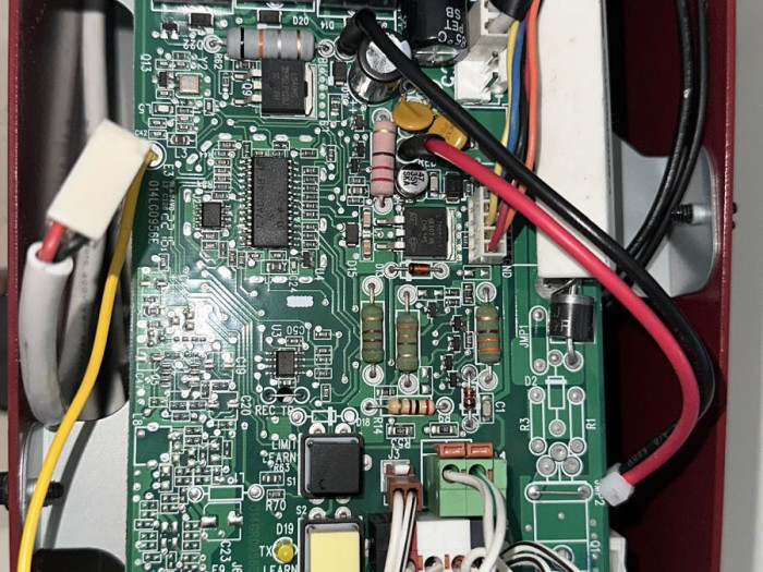 Opener circuit board repair