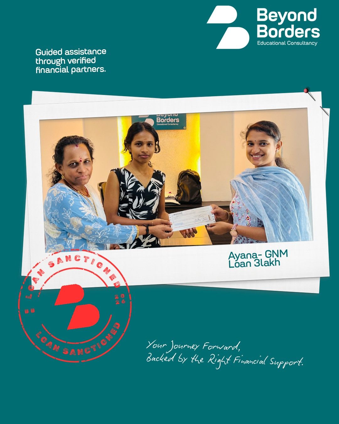 Student success story through Beyond Borders Study education consultancy Kochi